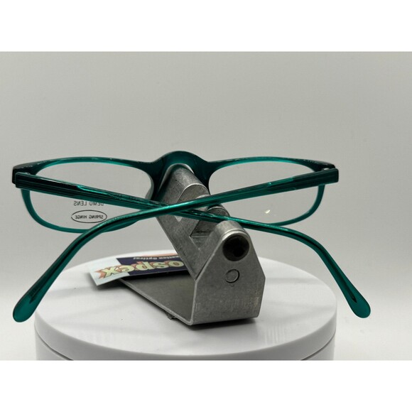 True Vintage Eyeglasses NOS Half Eye/Reader Original Demo Lens Dimensions Green - Picture 6 of 10